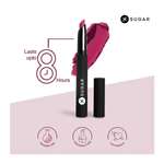SUGAR Cosmetics Matte Attack Transferproof Lipstick- Cardinal Pink, 2 g 01 Bold Play